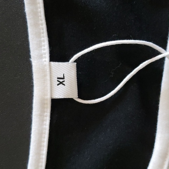 NWT Black, White, Gray Tank Dress Size XL - Picture 6 of 8